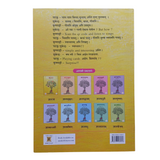 There are thumbnail images of other books in the "Jnana" series, each with the same tree illustration but different colored backgrounds and titles in Devanagari.